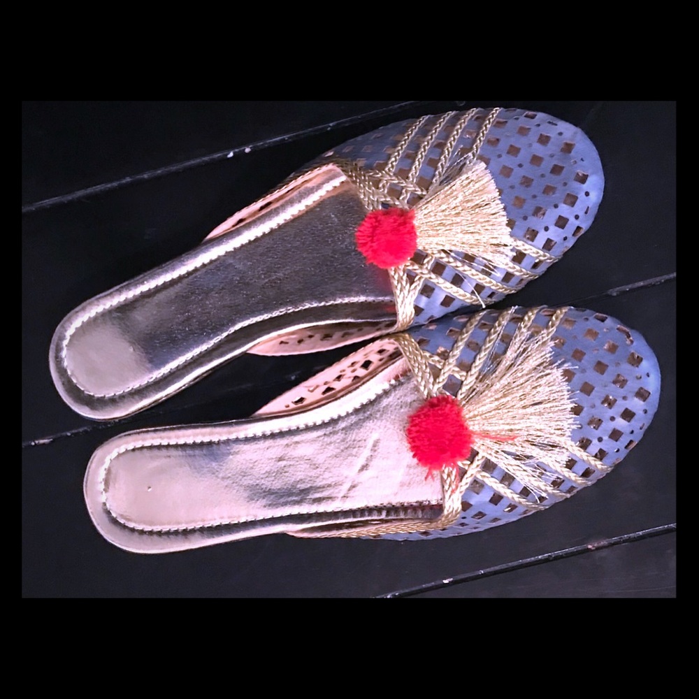 Brand New Indian Style fancy flat shoes